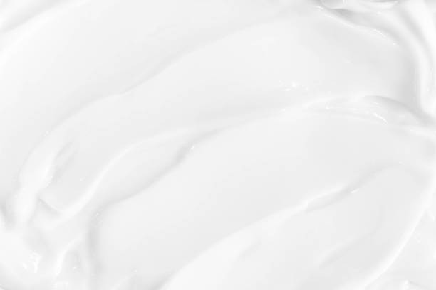 a white texture image of august moisturiser